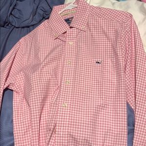 Pink Vineyard Vines Button Down
